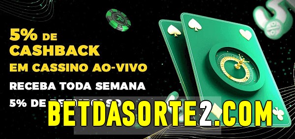 Promoções do cassino ao Vivo betdasorte